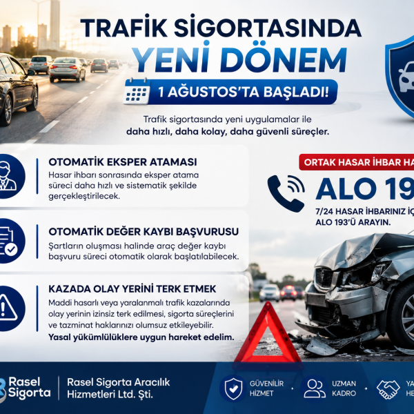Trafikte yeni dönem başladı
