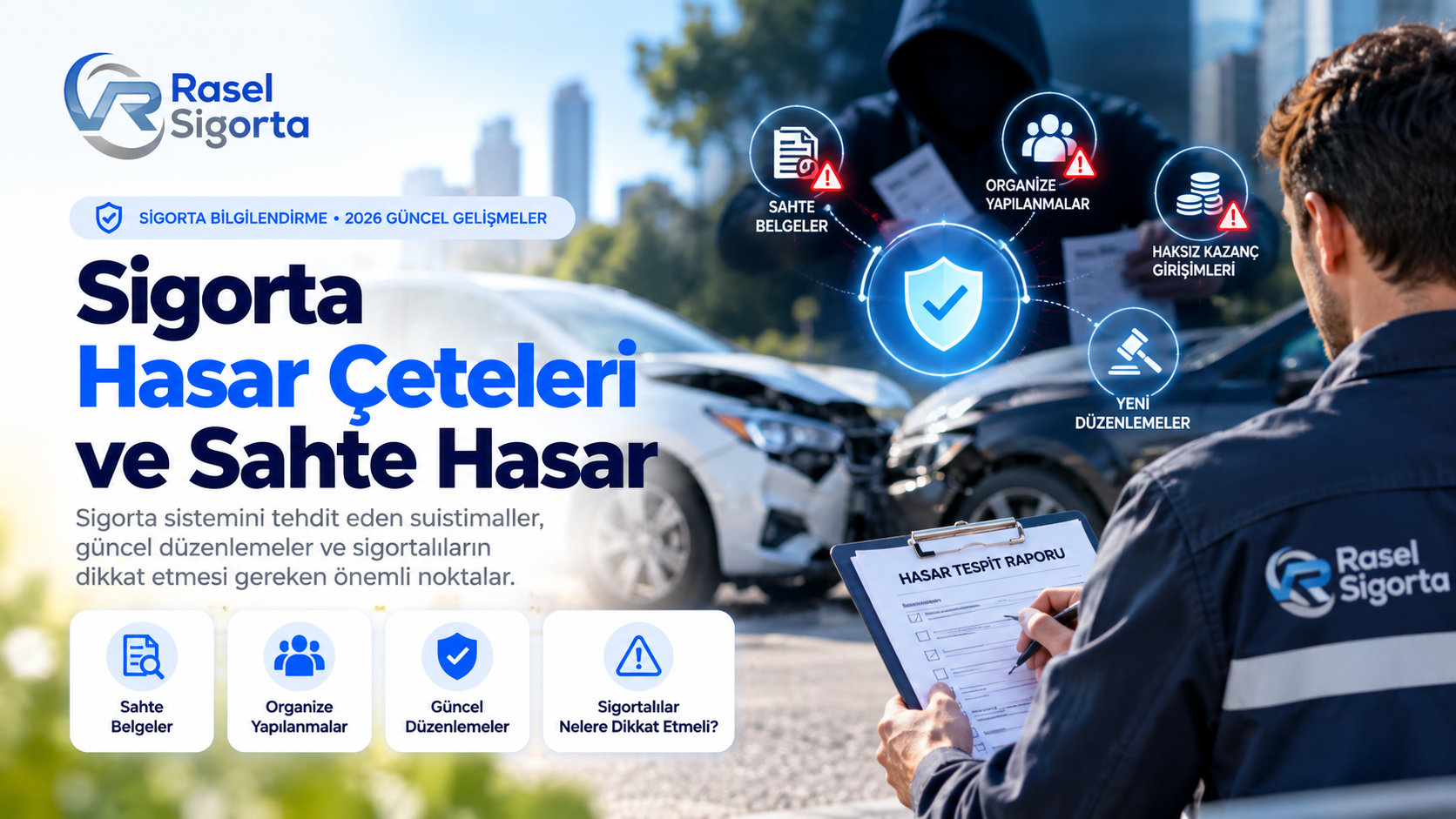 Sigorta Hasar Çeteleri ve Sahte Hasar Nedir? 2026’da Sigortalılar Nelere Dikkat Etmeli?